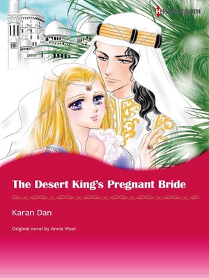 cover image of The Desert King's Pregnant Bride